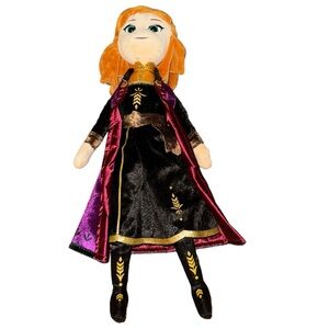 TY Sparkle Disney Frozen Princess Anna Plush Doll 15.5" Inches Beanie Babies